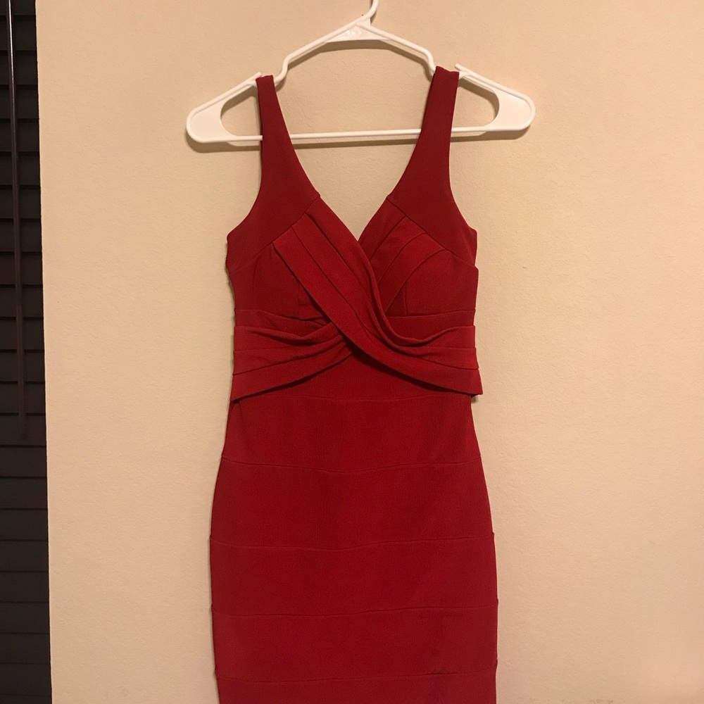 Ruched red mini sexy dress clubbing vibes